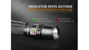 Fenix PD35 V2.0 - Lanternă Tactică - 1000 Lumeni - 250 Metri